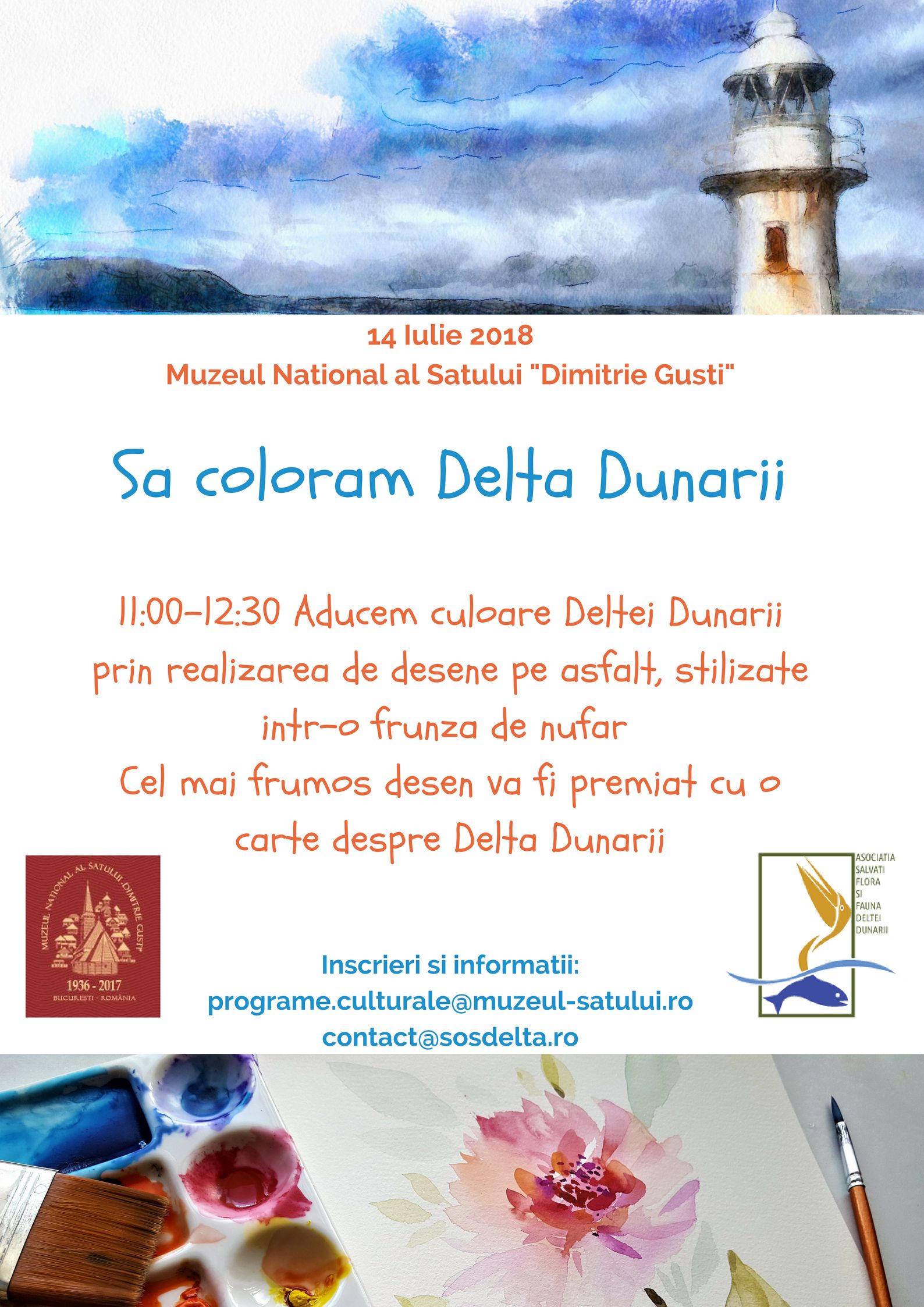 Sa coloram Delta Dunarii