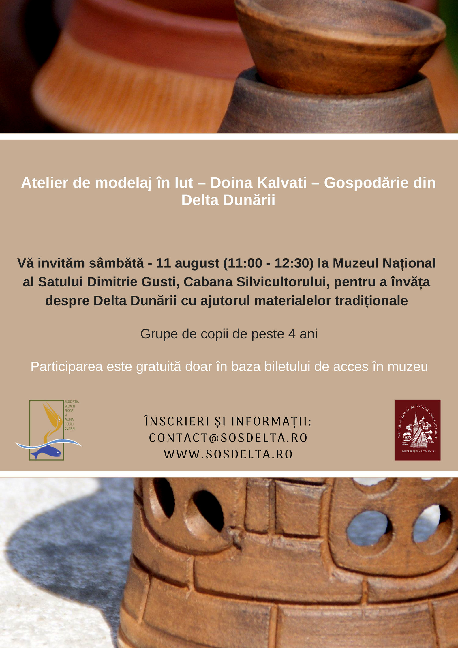 Atelier de modelaj în lut