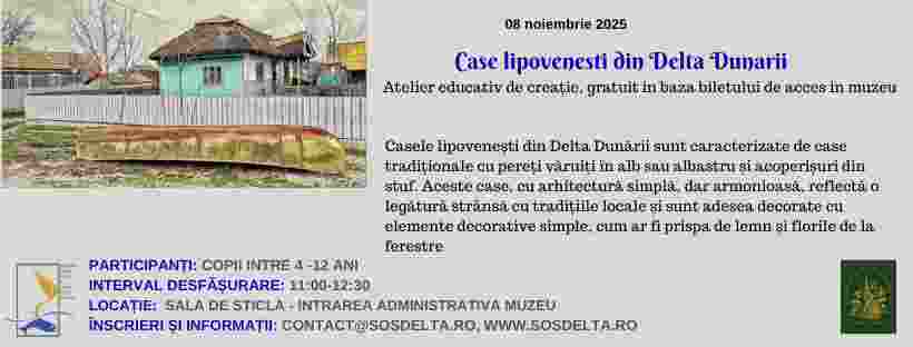 C ase lipovenesti din Delta Dunarii