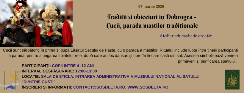 Cucii din dobrogea, parada mastilor