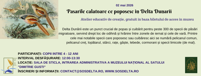 Pasarile calatoare ce poposesc in Delta Dunarii