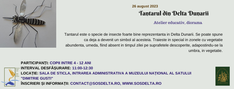 Tantarul din Delta Dunarii