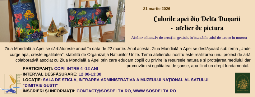 Culorile apei din Delta Dunarii