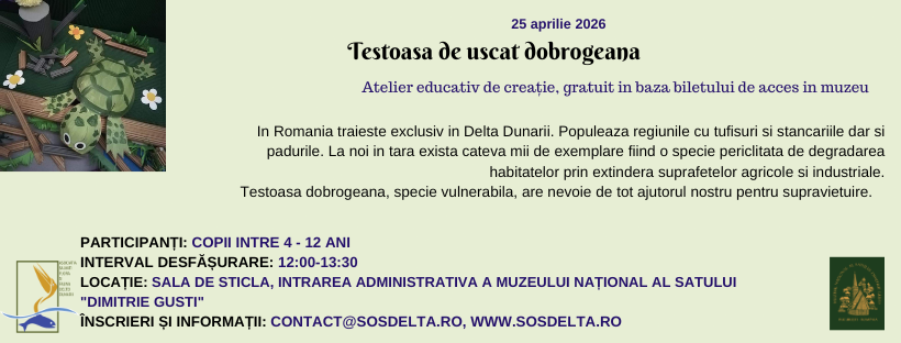 Testoasa de uscat dobrogeana